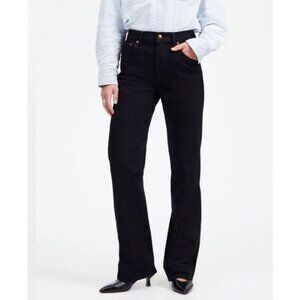 Madewell x Alexa Chung Dream Jean Outridge Wash Black Size 31 NWT NT111